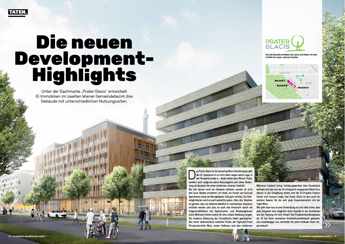 Geschäftsbericht für IG Immobilien